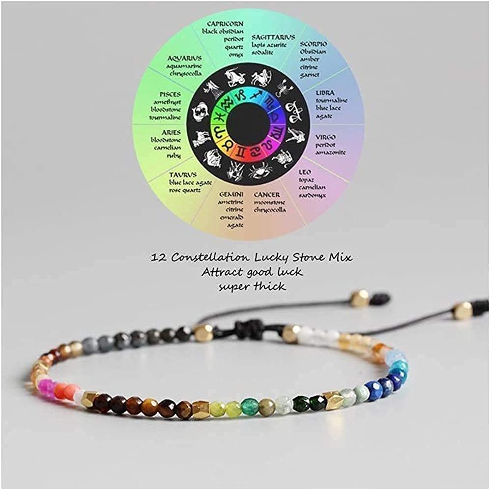 7 Chakra Natural Stone Bracelet Healing Reiki Beads Bangle Prayer Women  Jewelry